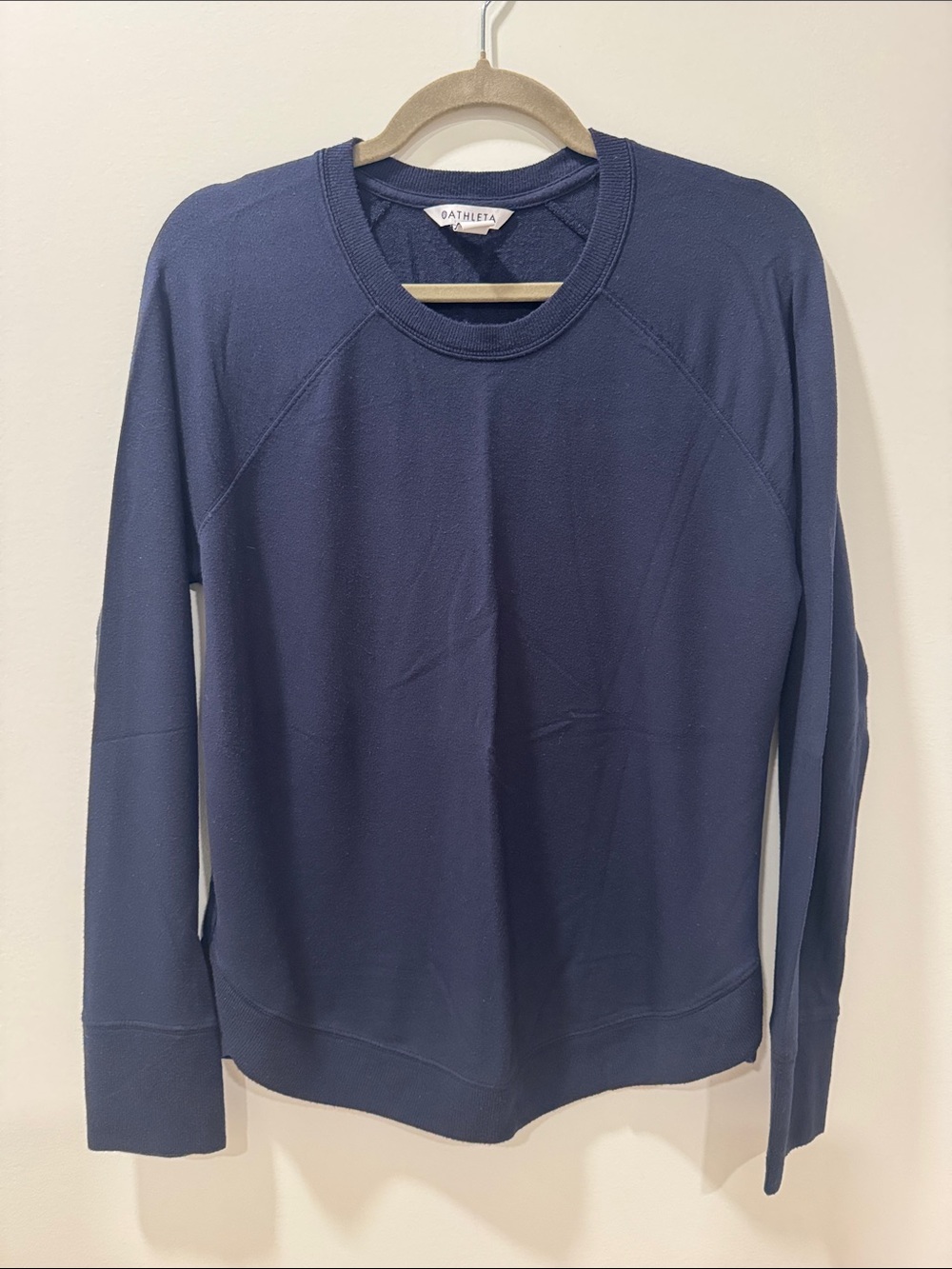 Athleta Navy Blue Crewneck Pullover